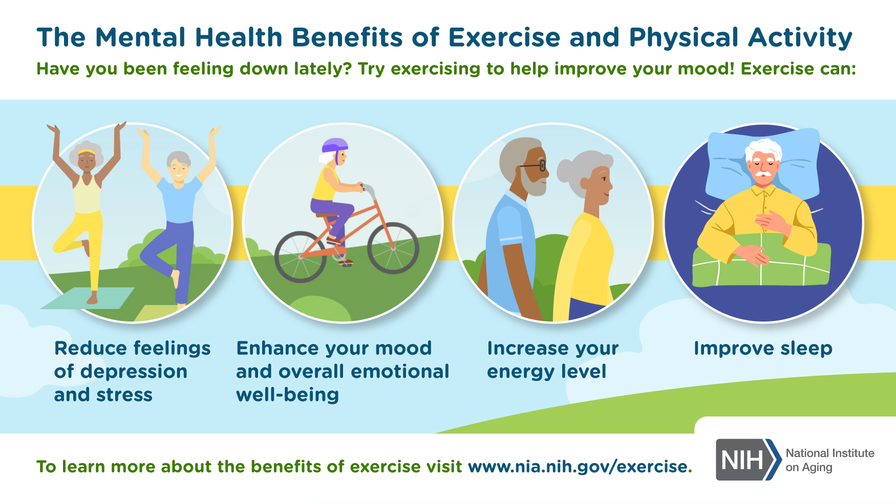 Exercise Improves Mood and Reduces Symptoms of Depression and Anxiety ...